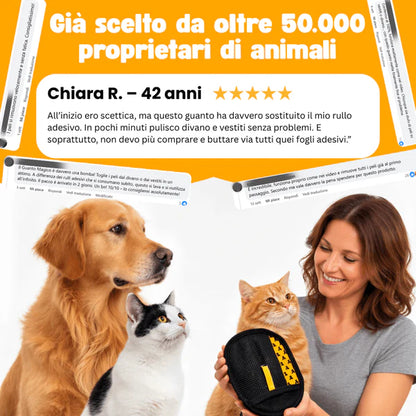 Peli stop™-Guanto magico raccogli peli